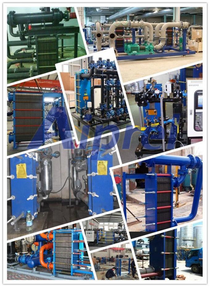 Ahorrador de fabricación profesional del cambiador de calor de la placa para la industria química y la refrigeración